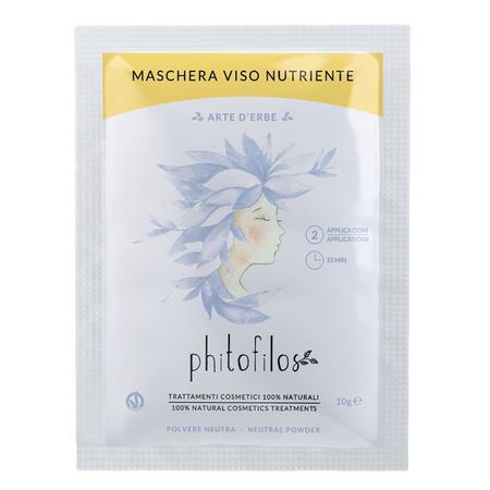 Phitofilos MASCHERA VISO NUTRIENTE Vegan Ok 100% Naturale