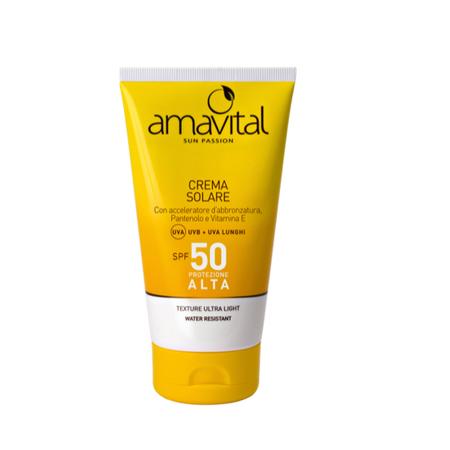AMAVITAL - SPF 50 Crema solare corpo 150 ml -SUN PASSION
