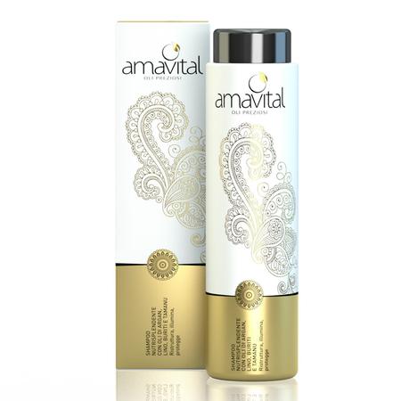 AMAVITAL Shampoo NUTRISPLENDENTE - CON OLI PREZIOSI - 250ml