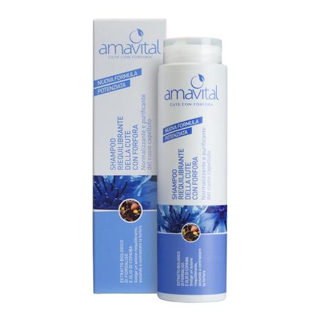 AMAVITAL Shampoo RIEQUILIBRANTE della CUTE con FORFORA 250ml