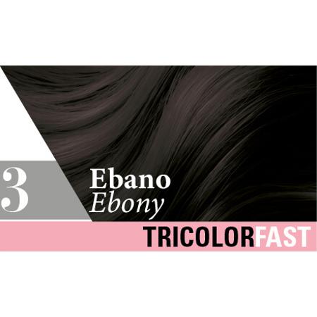 TRICOLOR FAST Tinta 3 EBANO 232ml Colorazione Rapida