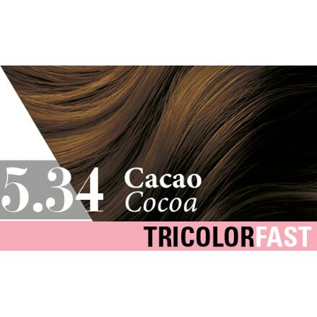 TRICOLOR FAST Tinta 5.34 CACAO 232ml Colorazione Rapida