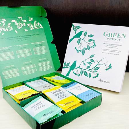 MERIDIANI - GREEN INSTINCT Gift Box Selezione di miscele di Tè
