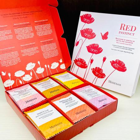 MERIDIANI - RED INSTINCT Gift Box Selezione di miscele di frutta