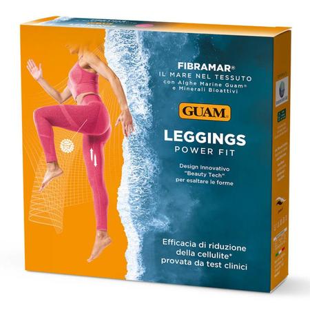 GUAM - FIBRAMAR LEGGINGS FRAGOLA Power Fit - Taglia XS/S