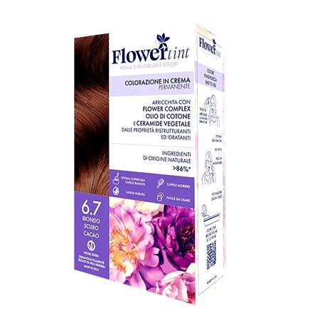 Flower Tint -Tinta permanente - 6.7 Biondo Scuro Cacao