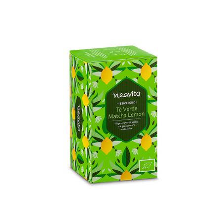 NEAVITA Tè Verde Matcha Lemon Bio 15 Filtri