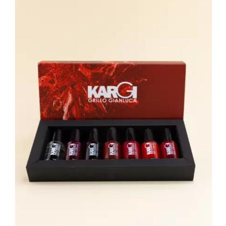 BOX 7 SMALTI RED COLLECTION - KARGI