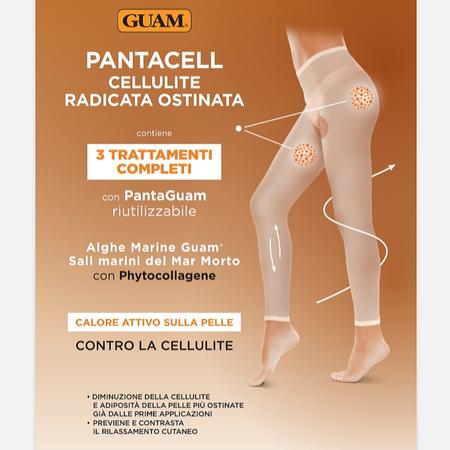 PANTACELL Cellulite RADICATA OSTINATA+ 3 trattamenti completi + PantaGuam riutilizzabile