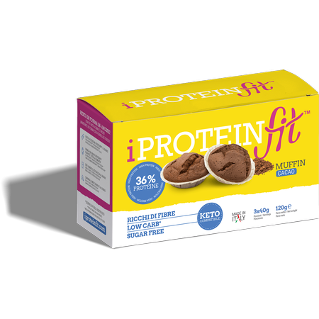 IPROTEINFIT - Muffin Cacao 40G X 3 PZ